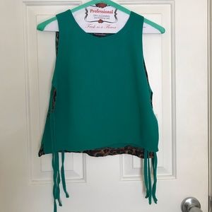 Mayamiko Valentina Side Tie Silk Top